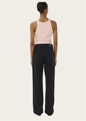 Drew washed logo tank Rose Dust Washed Gestuz 